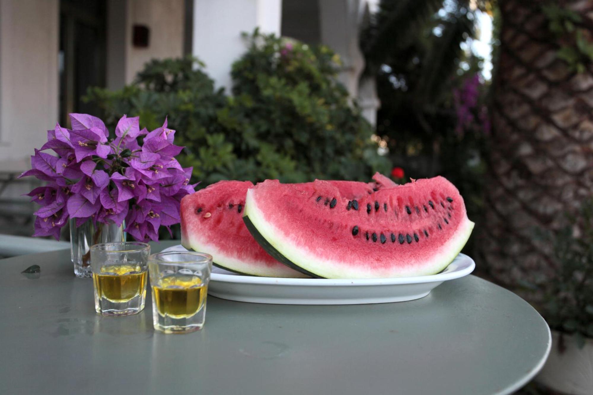 Achilleion Hotel Skyros Esterno foto